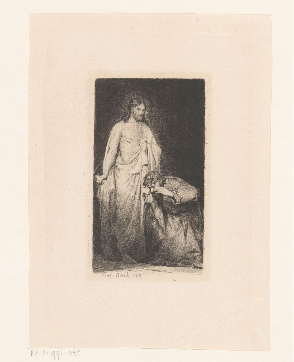 Cristo aparece a Tomás de Carl Bloch