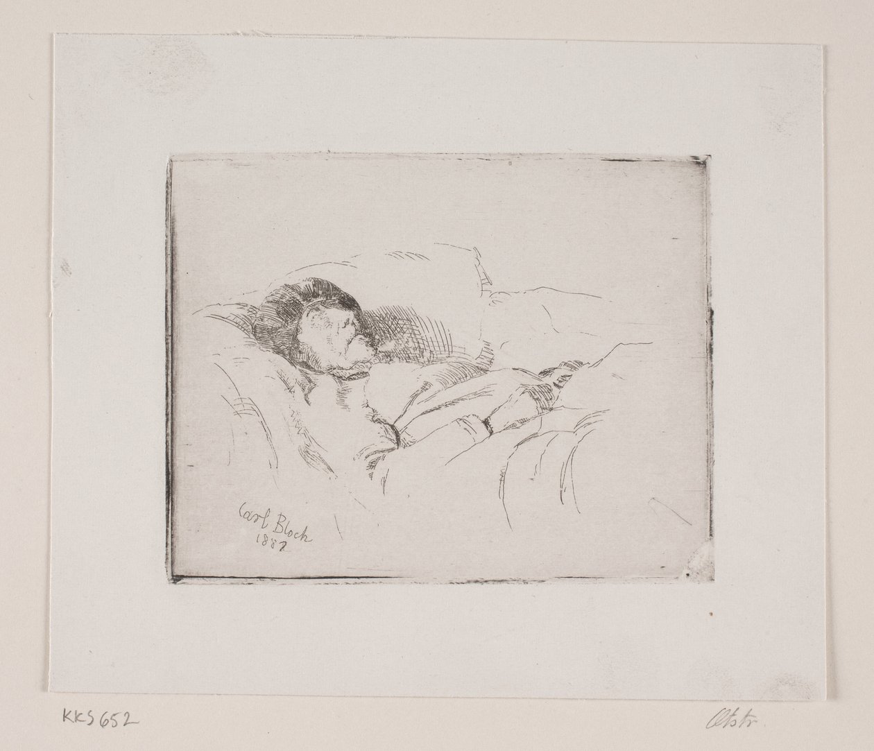 O velho doente de Carl Bloch