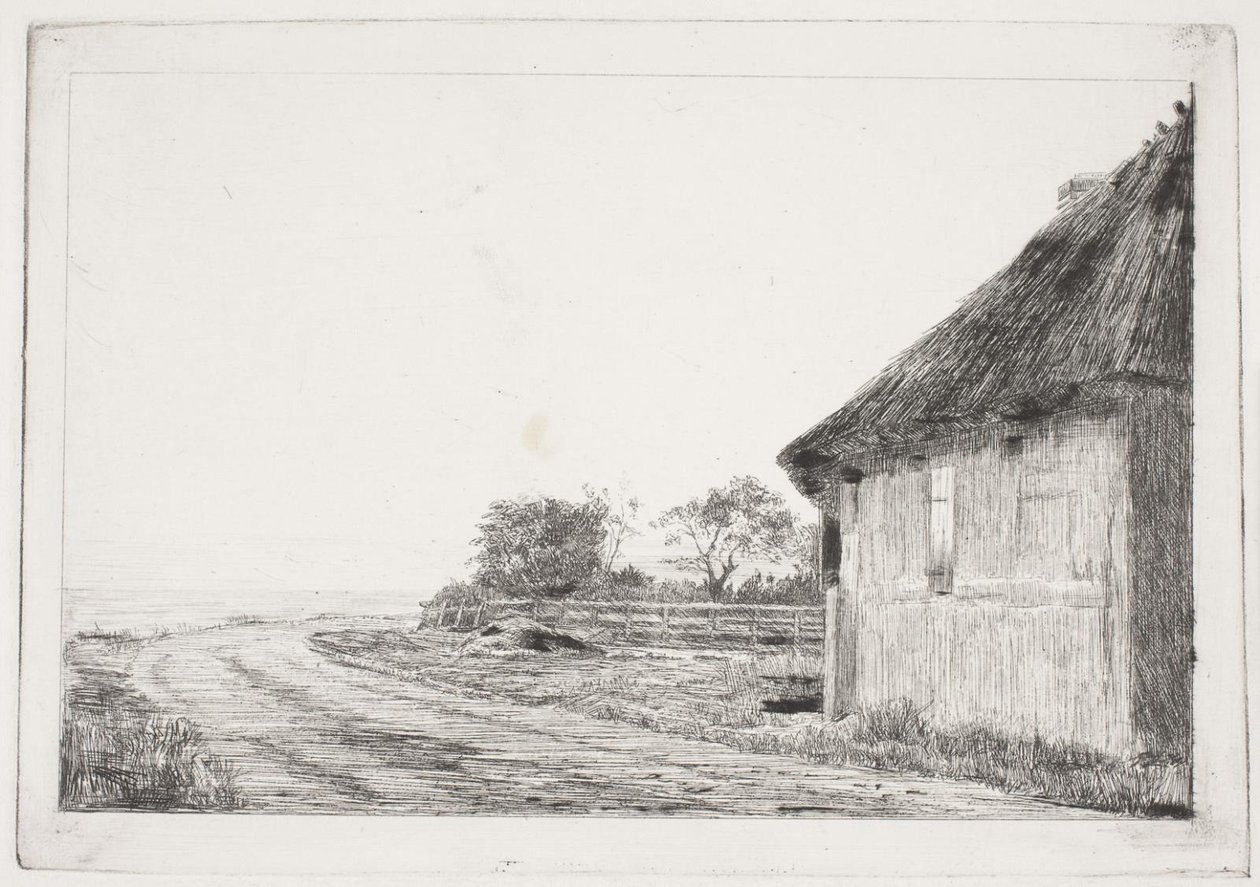 A casa e o jardim junto ao mar de Carl Bloch