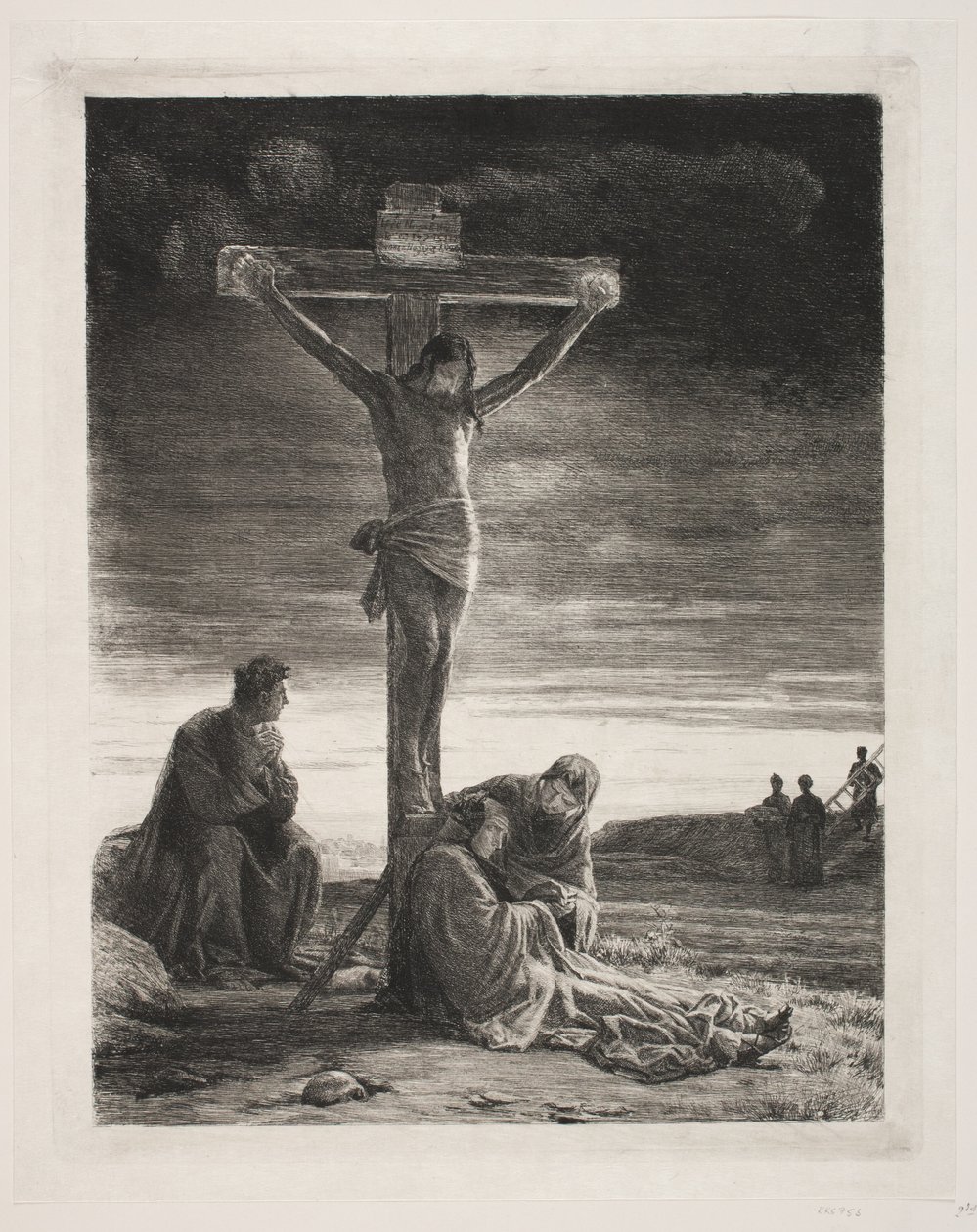 Cristo na cruz de Carl Bloch
