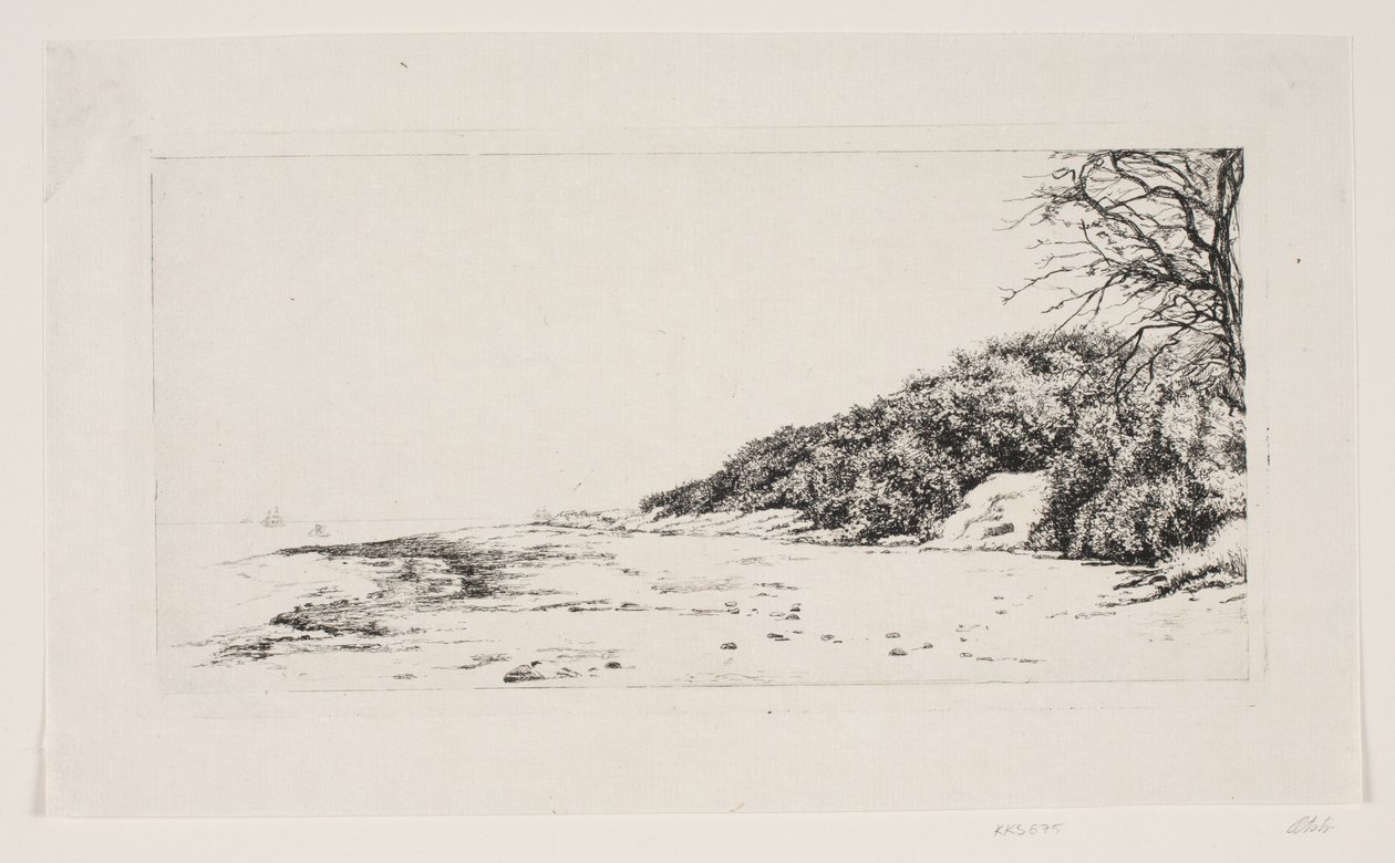 A encosta junto ao mar de Carl Bloch