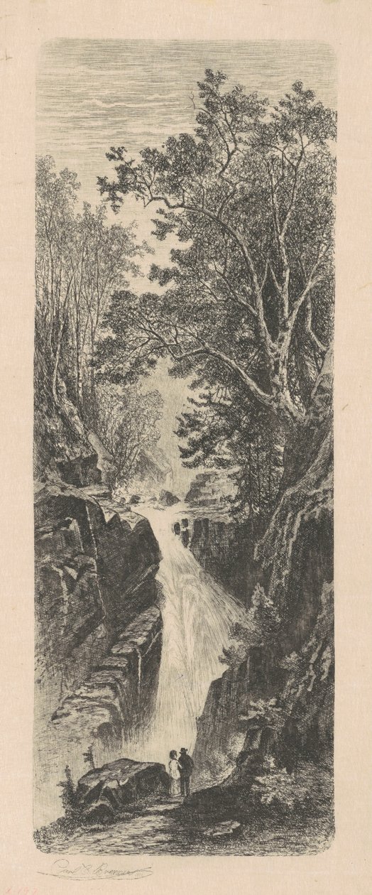 Cachoeira, Montanhas Cumberland de Carl C. Brenner