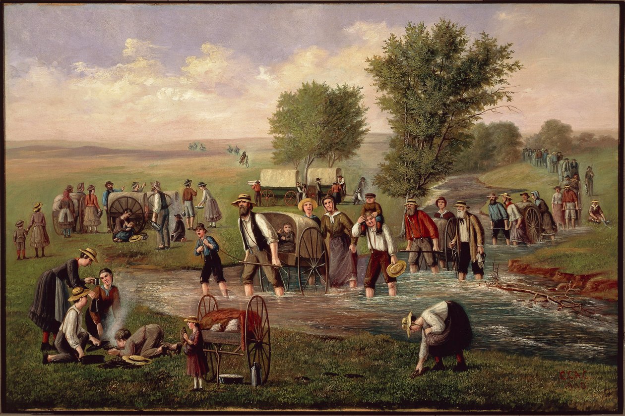 A Companhia dos Carrinhos de Mão, Carl Christian Anton Christensen (1832-1912) de Carl Christian Anton Christensen