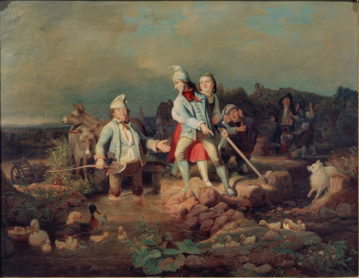 Moinho de trituração de Carl Engel von Rabenau
