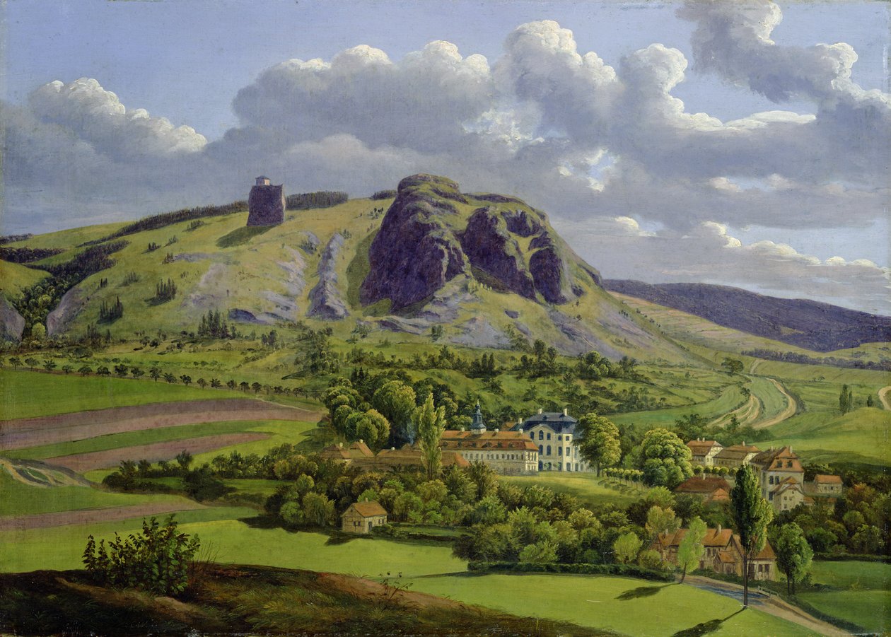 Paisagem da Turíngia de Carl Ernst Ludwig Wagner