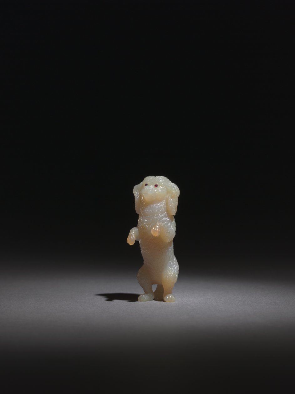Begging Poodle, final de 1800 - início de 1900 de Carl Fabergé