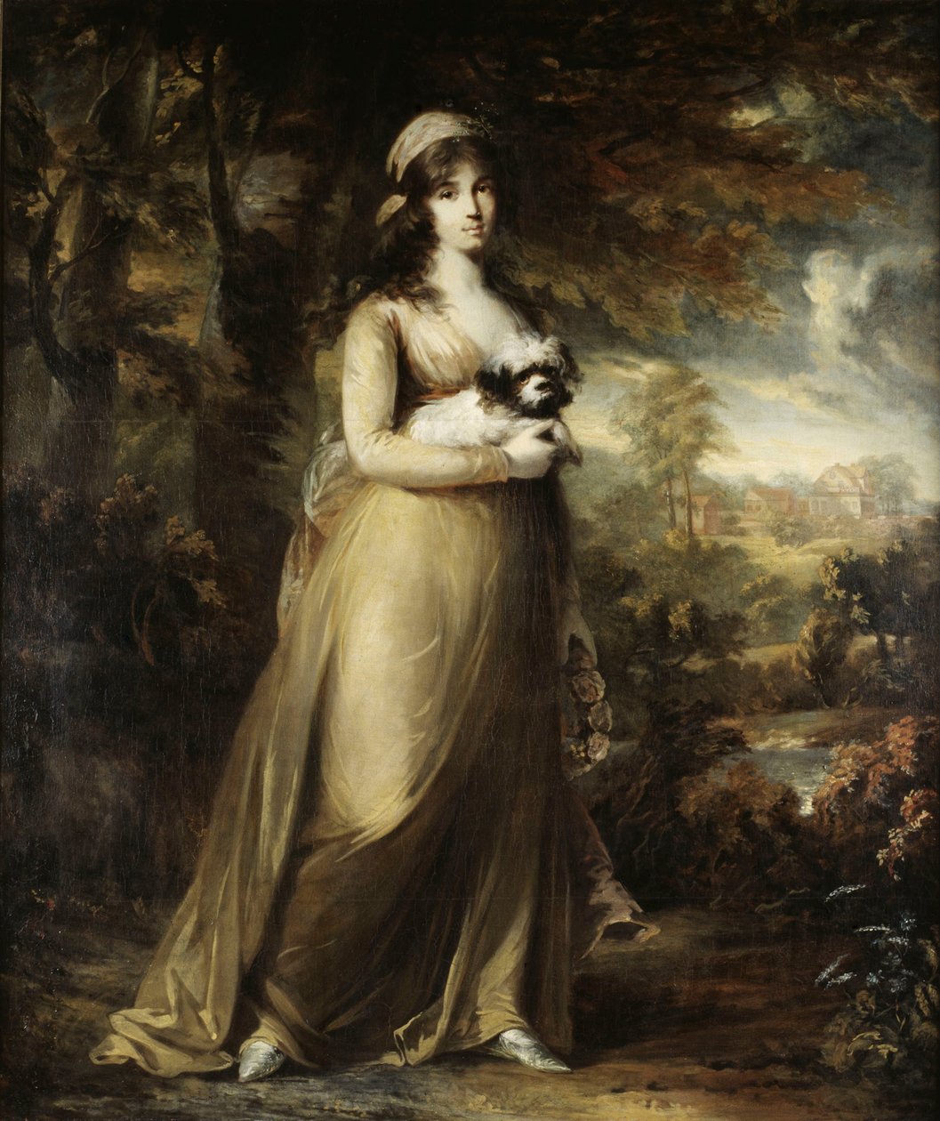 Portrait of the Teresa Vandoni, 1797 de Carl Fredric von Breda