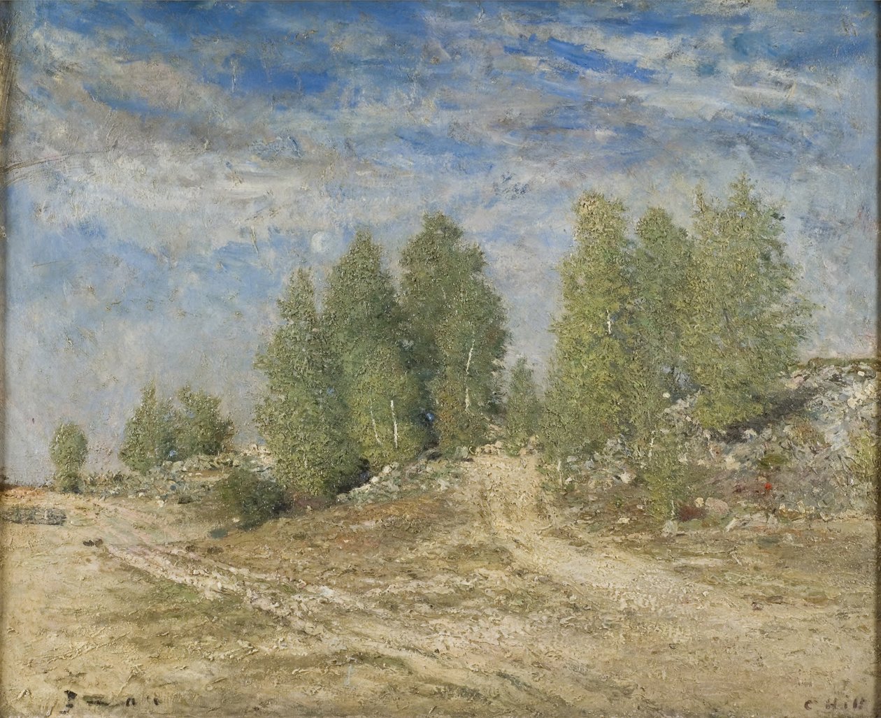 Encosta de cascalho de Carl Fredrik Hill