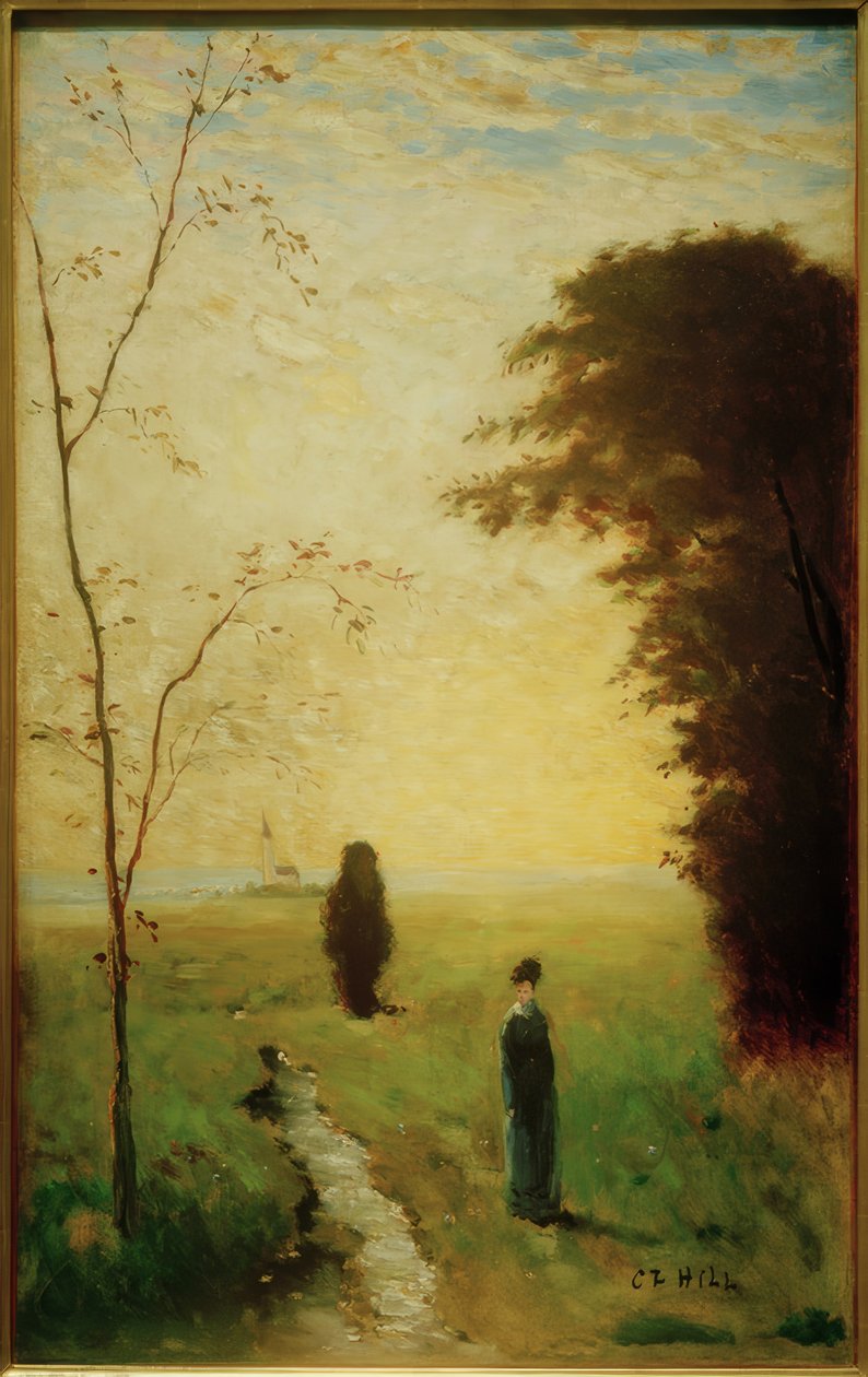 Irmã Anna de Carl Fredrik Hill