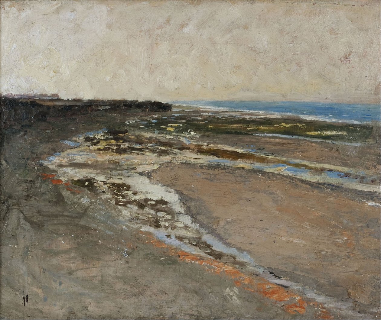Litoral em Luc-sur-Mer de Carl Fredrik Hill