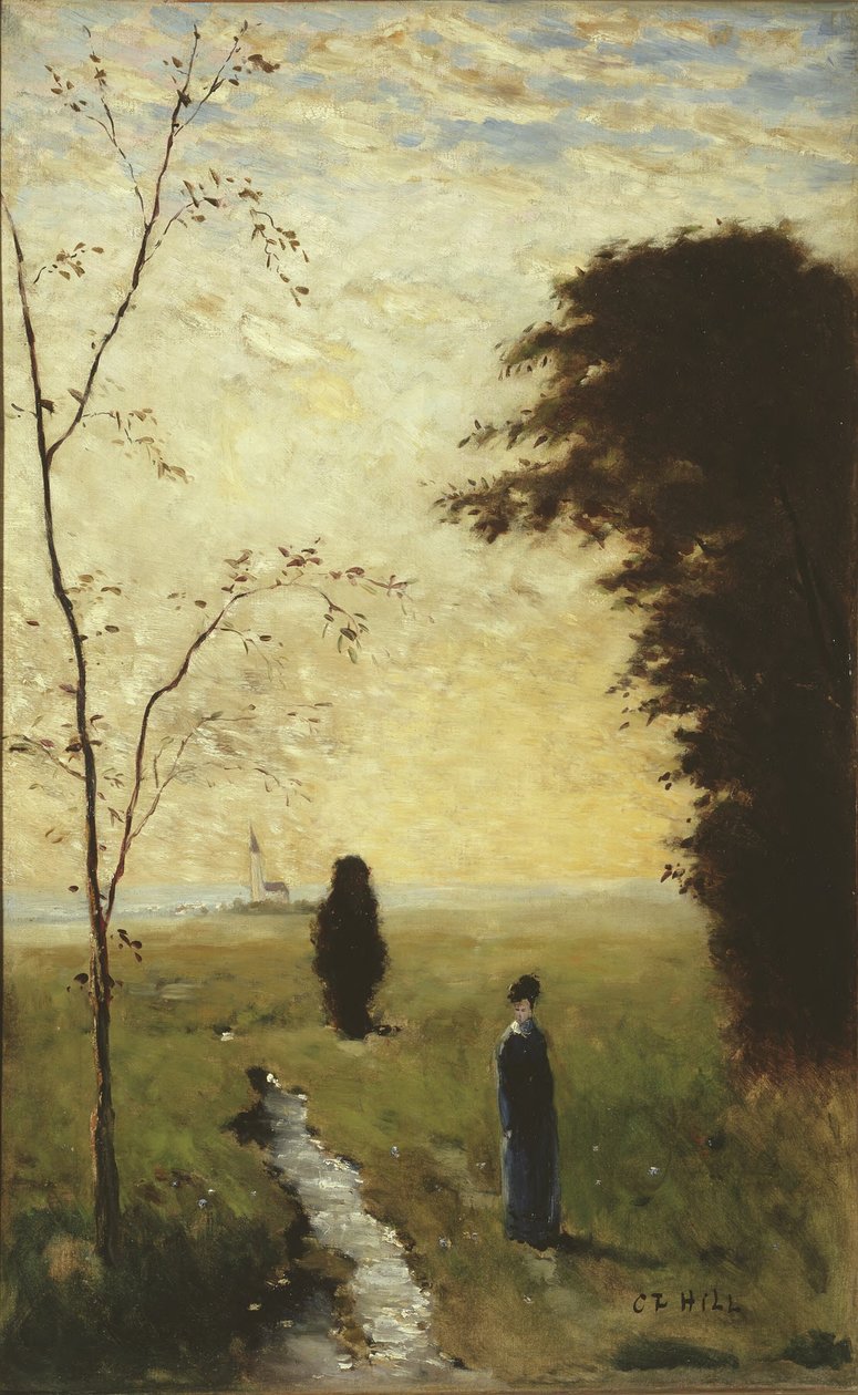 Irmã Anna de Carl Fredrik Hill