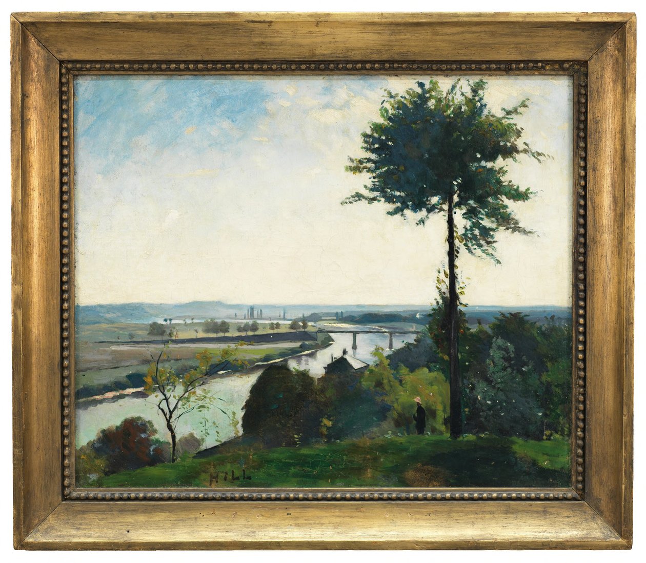 A árvore e o rio III, França de Carl Fredrik Hill