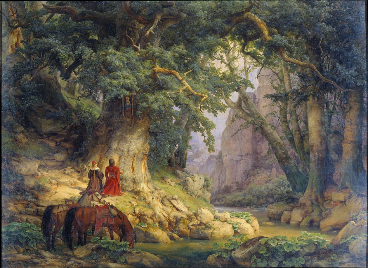O Carvalho Milenar de Carl Friedrich Lessing