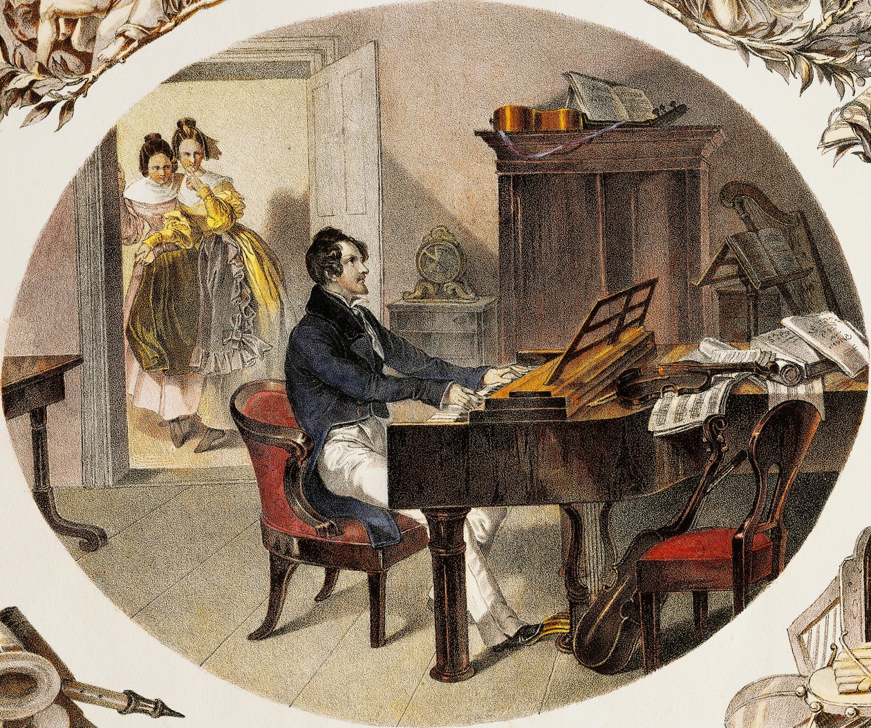Professor de música de Carl and Geiger Peter Johann Nepomuk Kunz