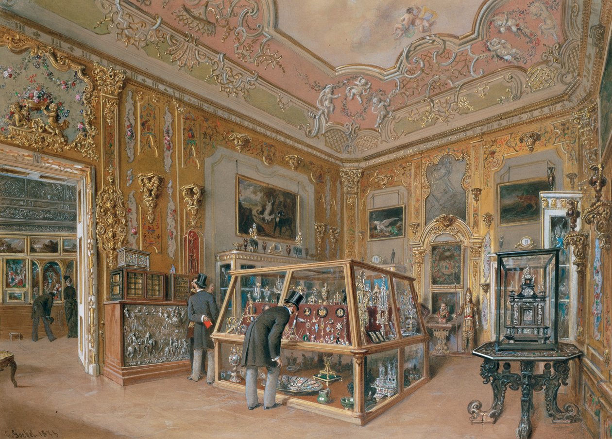 O Gabinete Dourado de Carl Goebel d. J.