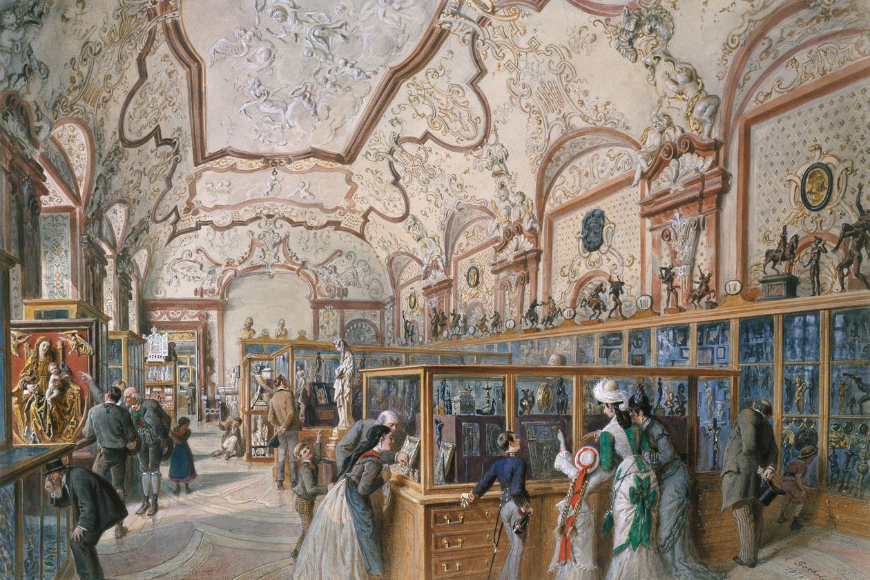 A Galeria do Mármore de Carl Goebel d. J.