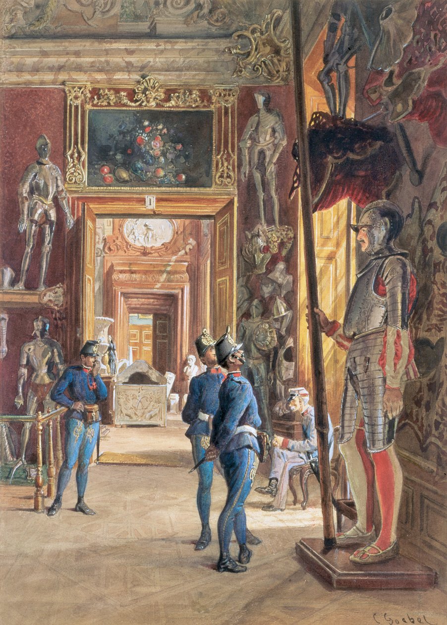 Entrada para o I. Armeiro de Carl Goebel d. J.
