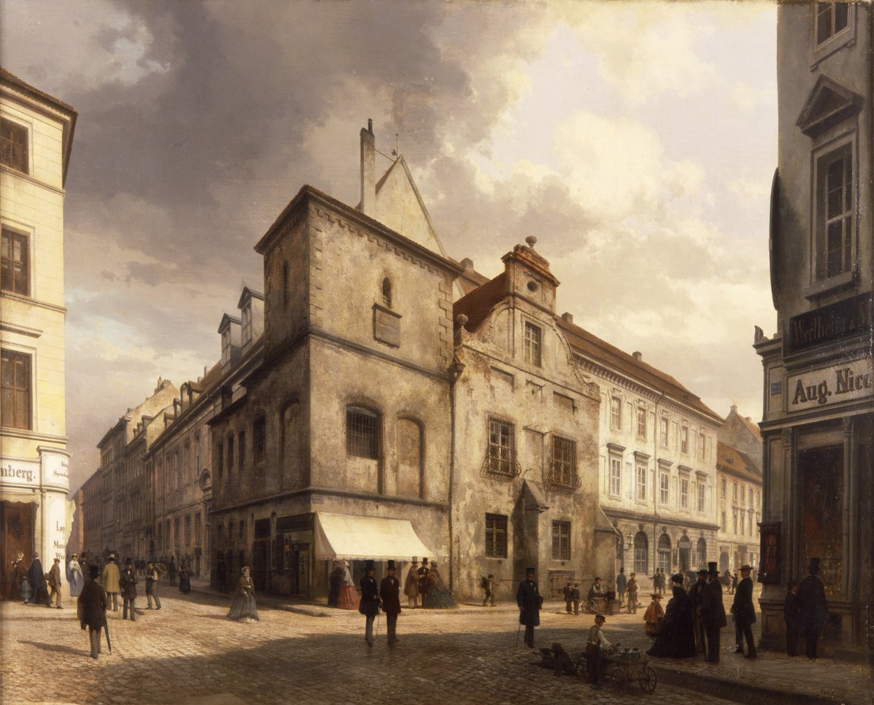 Antiga Prefeitura de Berlim, 1867 de Carl Graeb