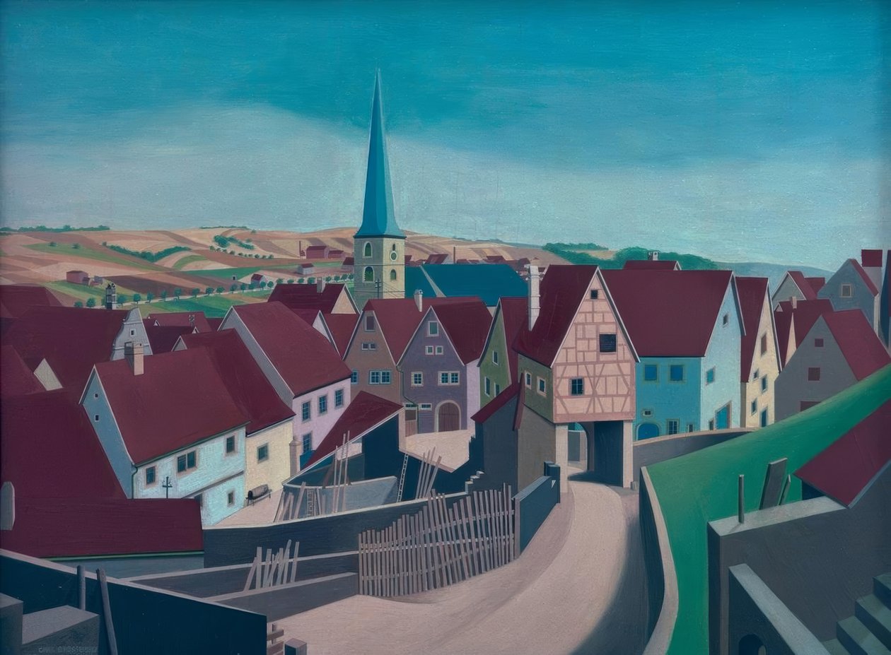 Aldeia da Francônia de Carl Grossberg