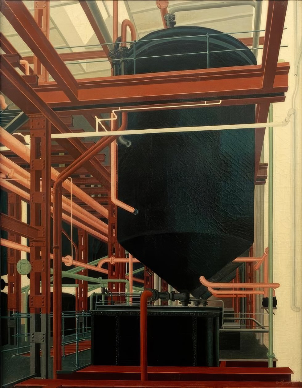 refinaria de petróleo de Carl Grossberg