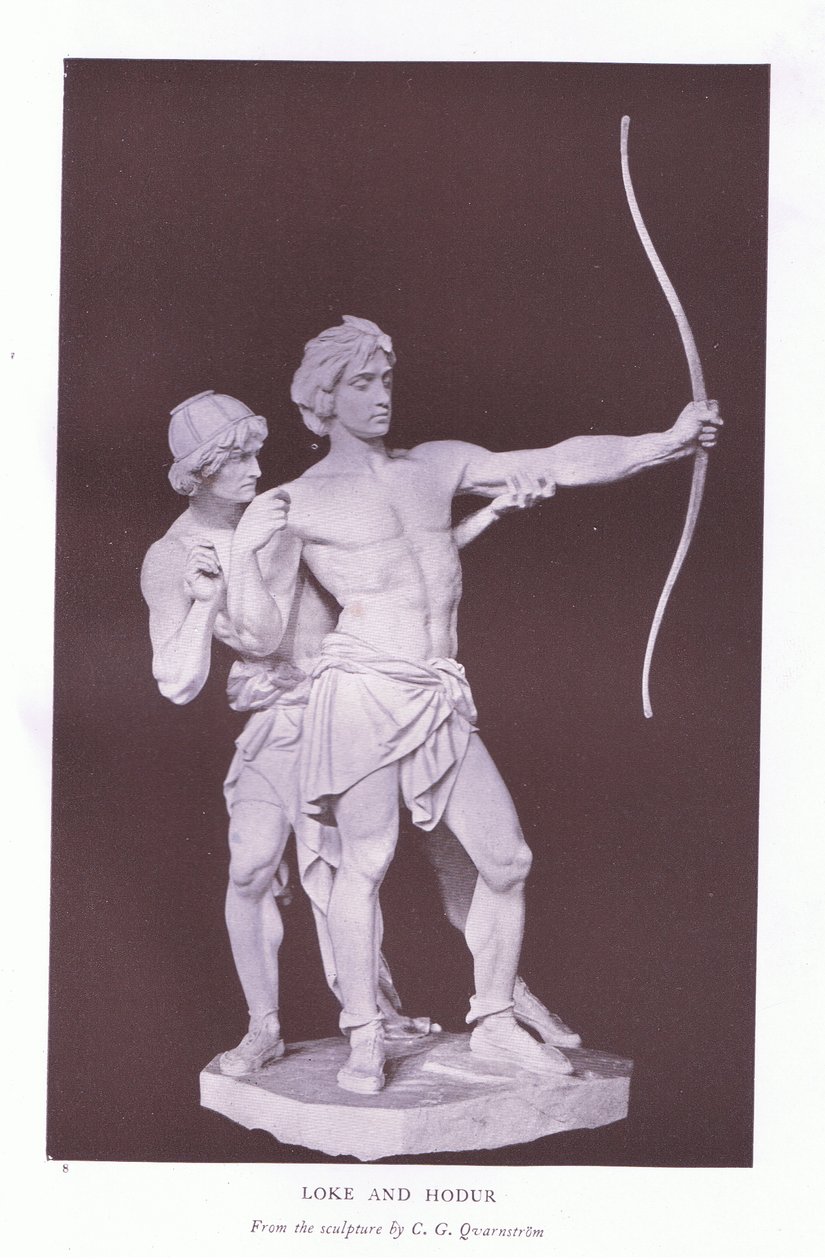 Loke e Hodur de Carl Gustav (after) Quarnstrom