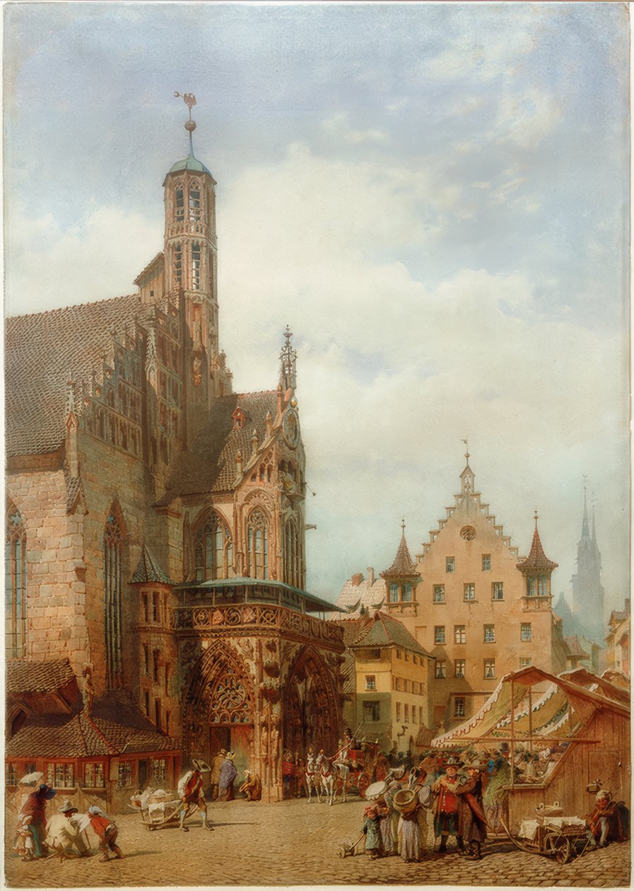 A Igreja de Nossa Senhora de Nuremberga de Carl Haag