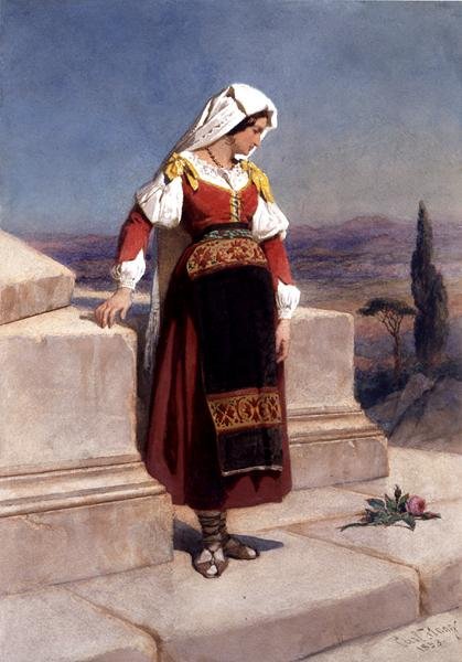 Uma Mulher de Urbino de Carl Haag