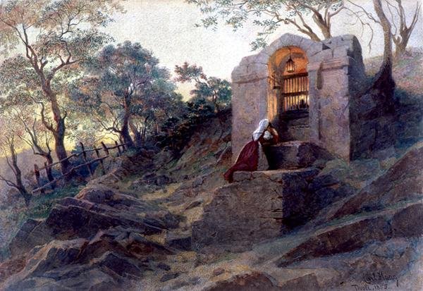 Uma Mandoletta em Tivoli de Carl Haag