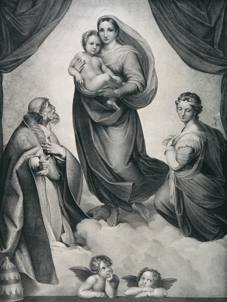 A Virgem Sistina de Carl Heindel