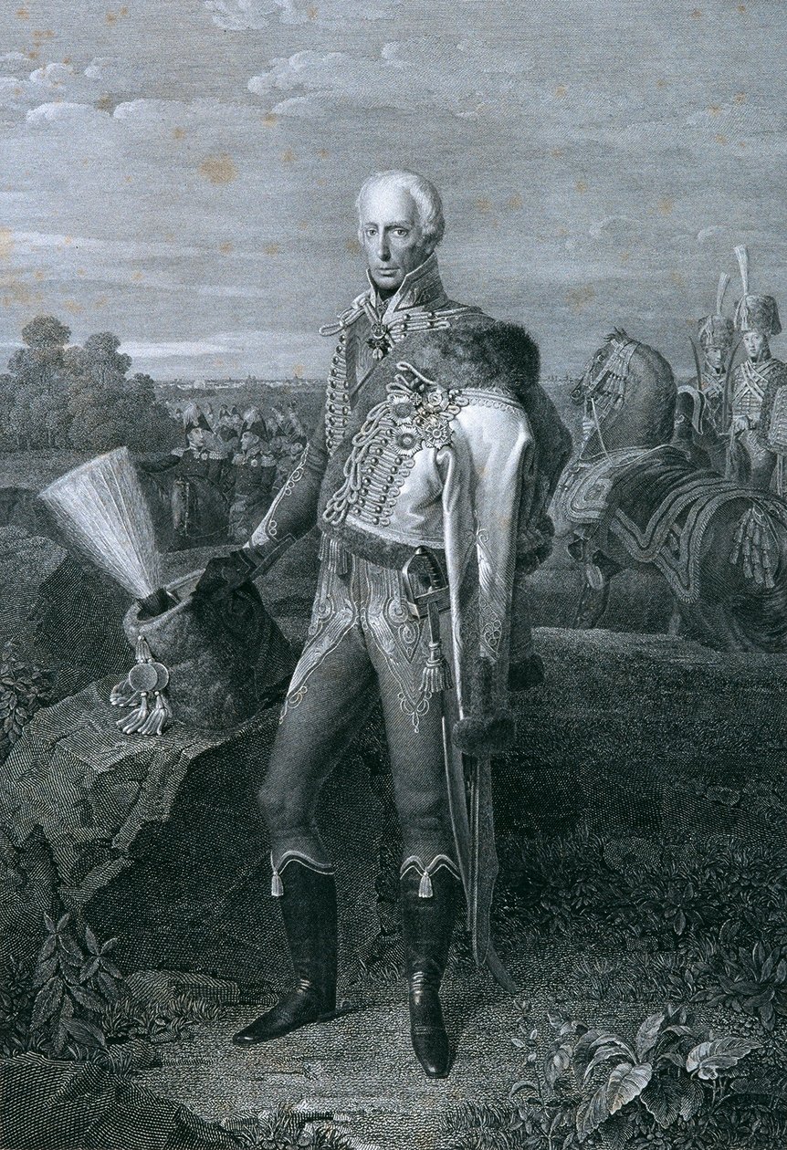 Imperador Franz I da Áustria de Carl Heinrich Rahl