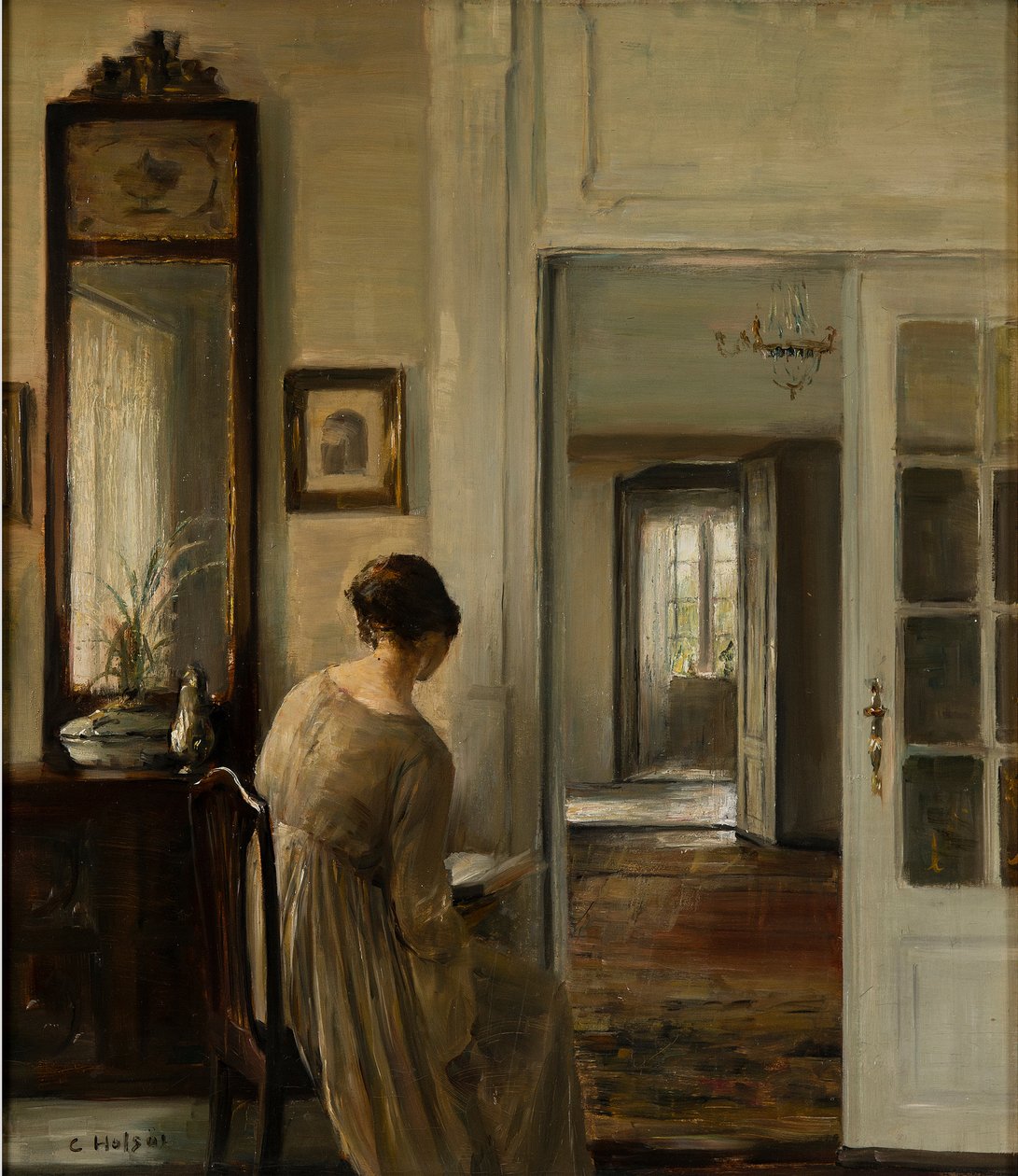 A ler. The Painter