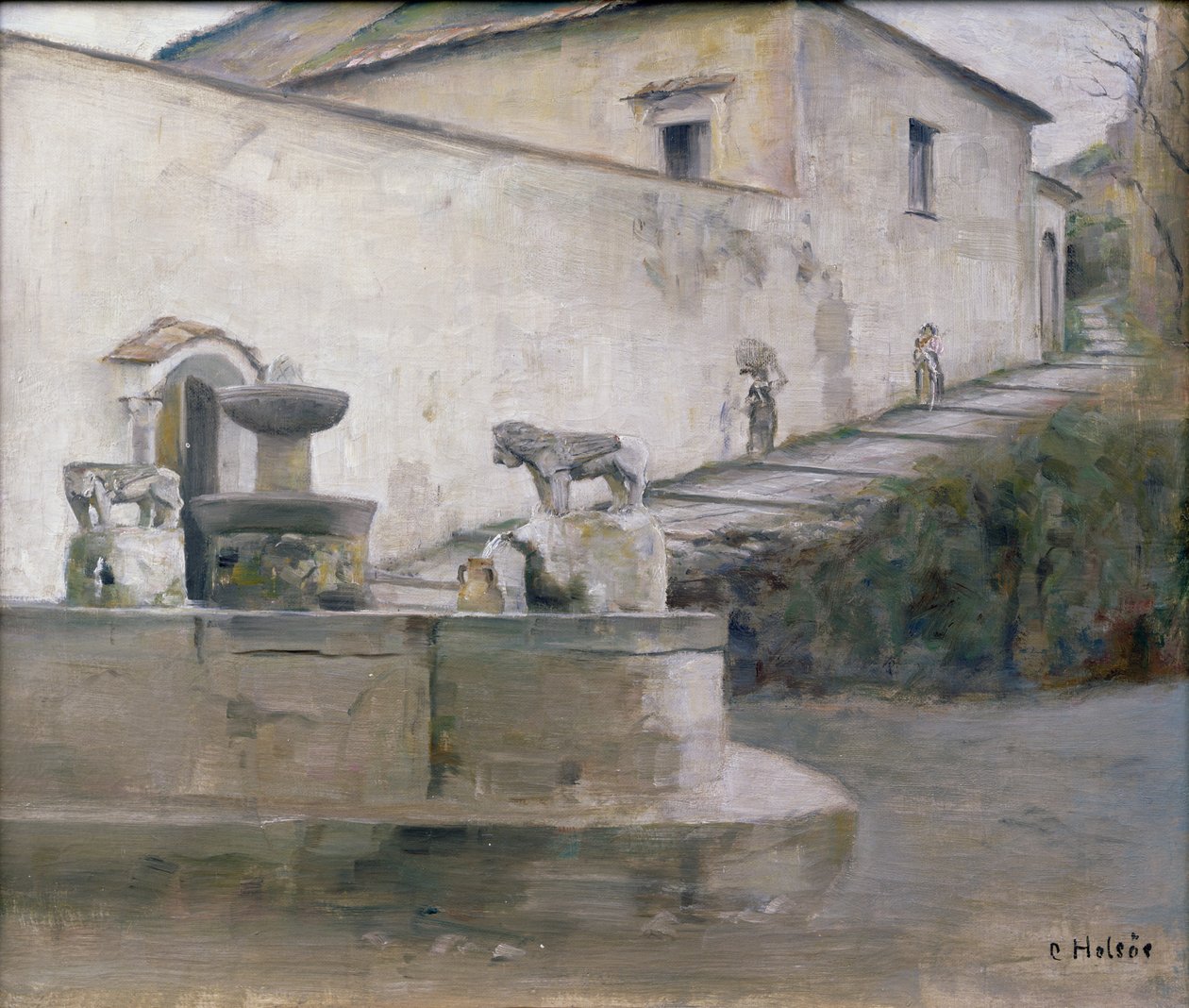A fonte, itália de Carl Holsoe