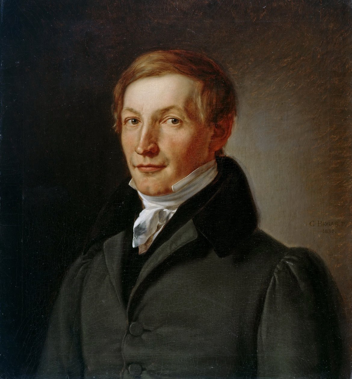 Retrato do diretor de horticultura Peter Joseph Lenné de Carl Joseph Begas