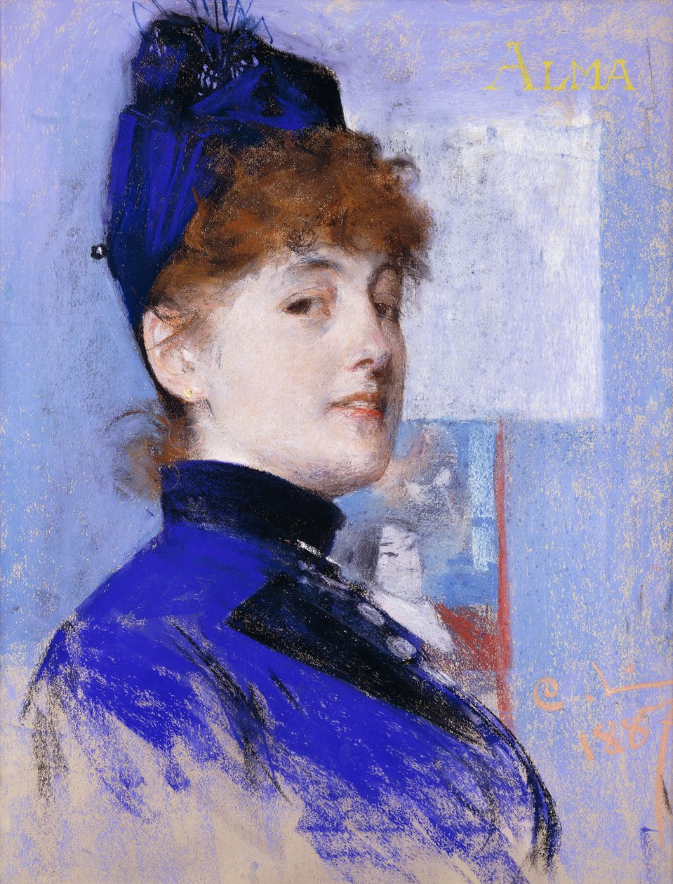Alma, 1887 de Carl Larsson