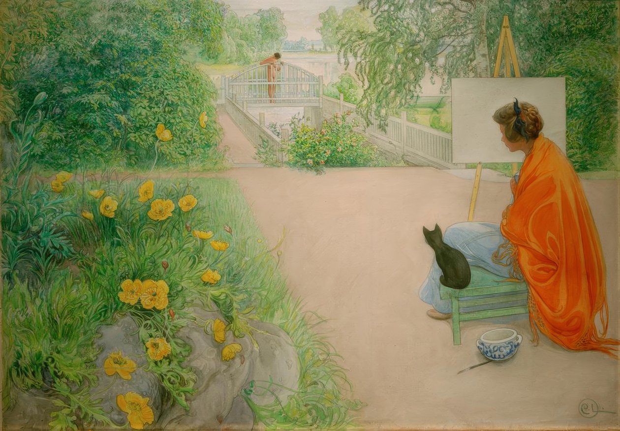 A ponte de Carl Larsson