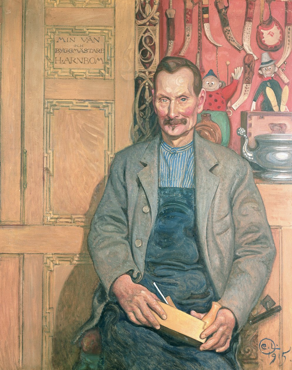 Hans Arnbom, o carpinteiro de Carl Larsson