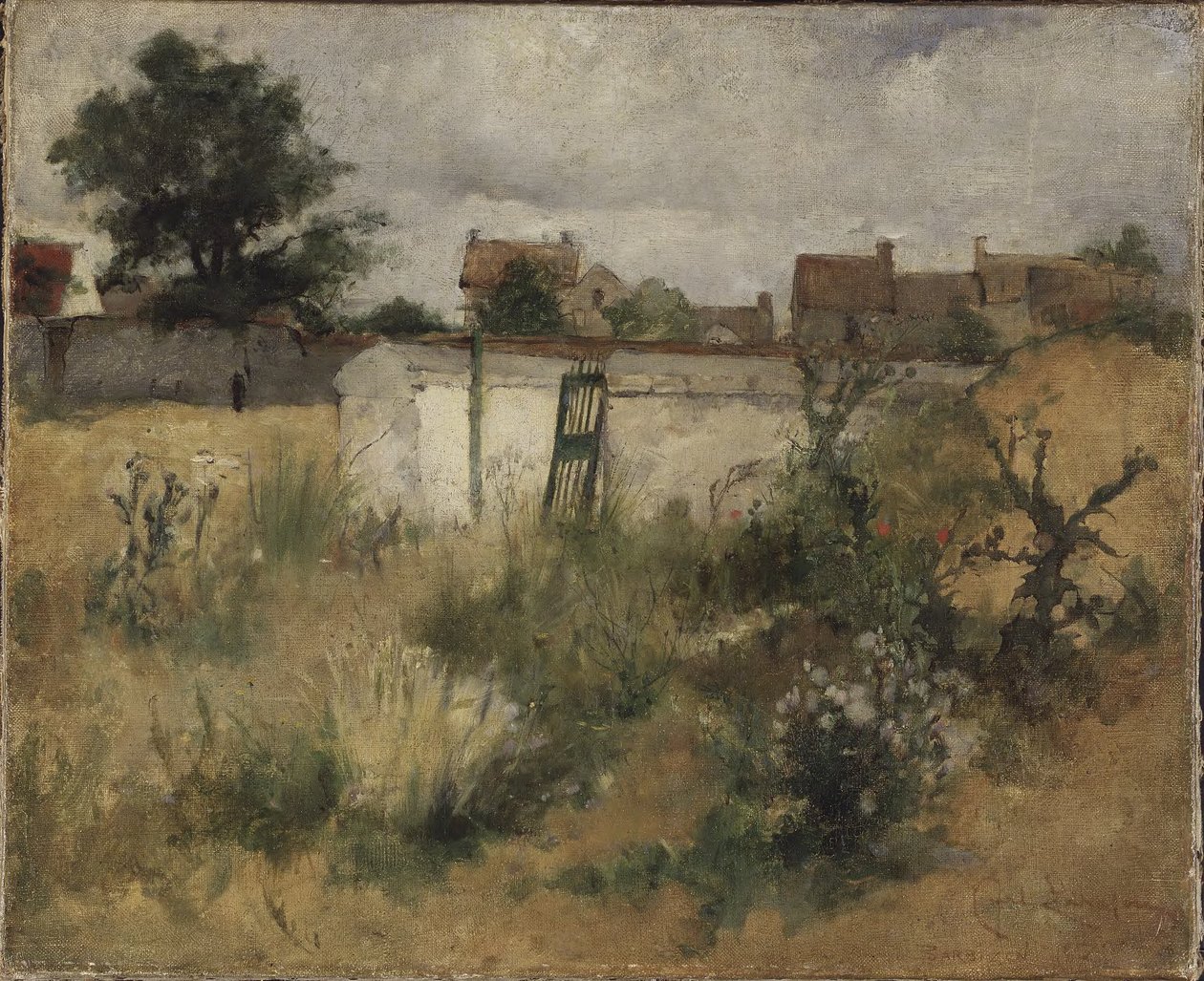 Estudo de paisagem de Barbizon de Carl Larsson