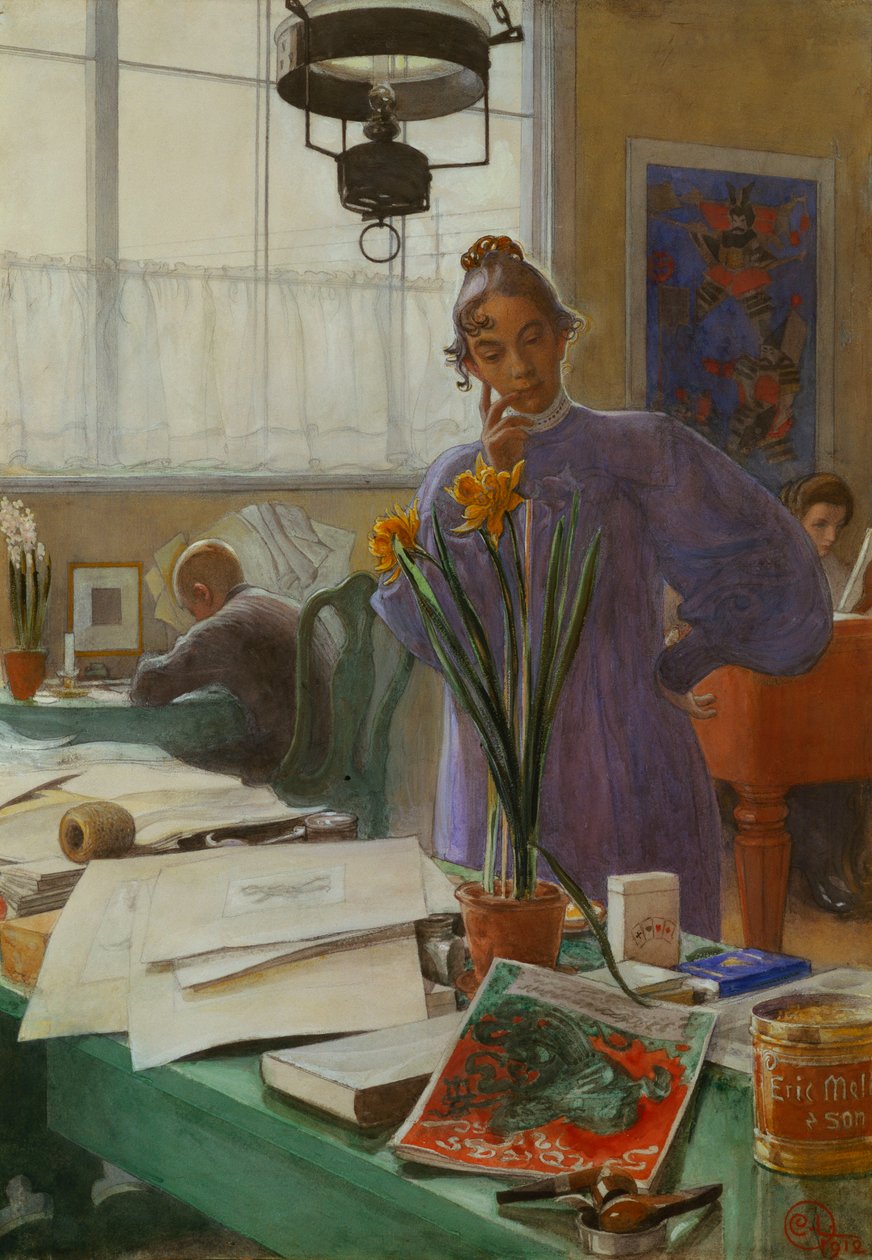 Minha esposa de Carl Larsson