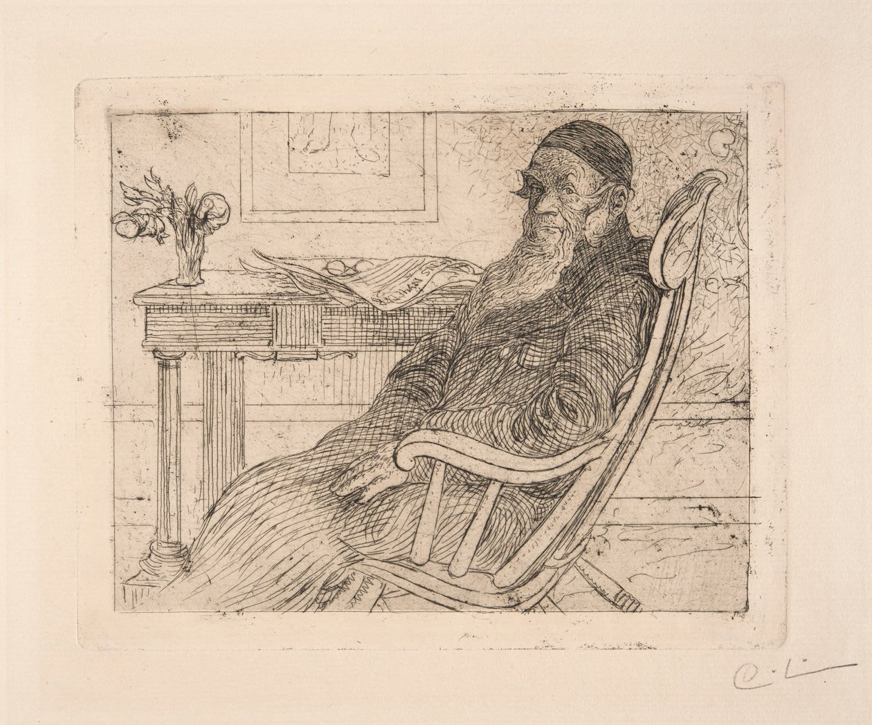 O meu pai, Olof Larsson (1903) de Carl Larsson