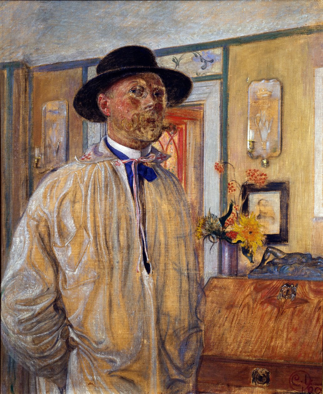 Auto-retrato de Carl Larsson