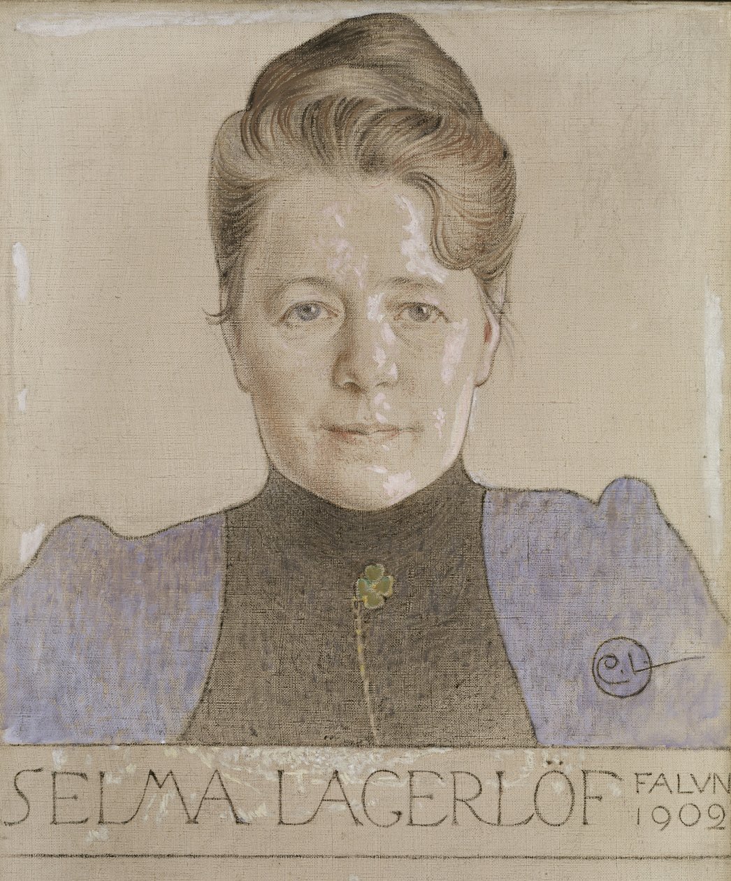 Selma Lagerlof, 1902 de Carl Larsson