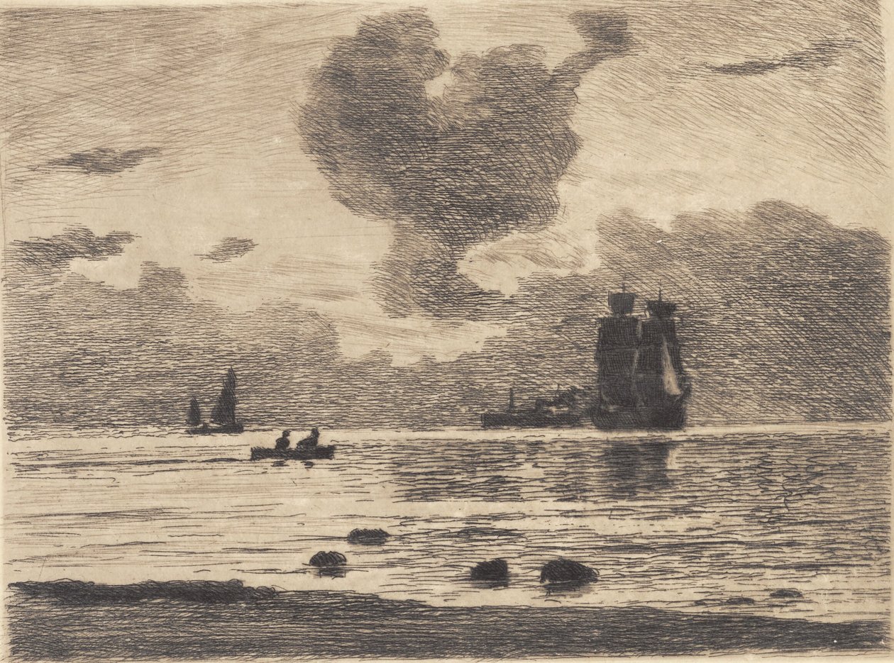 Tarde no mar de Carl Locher
