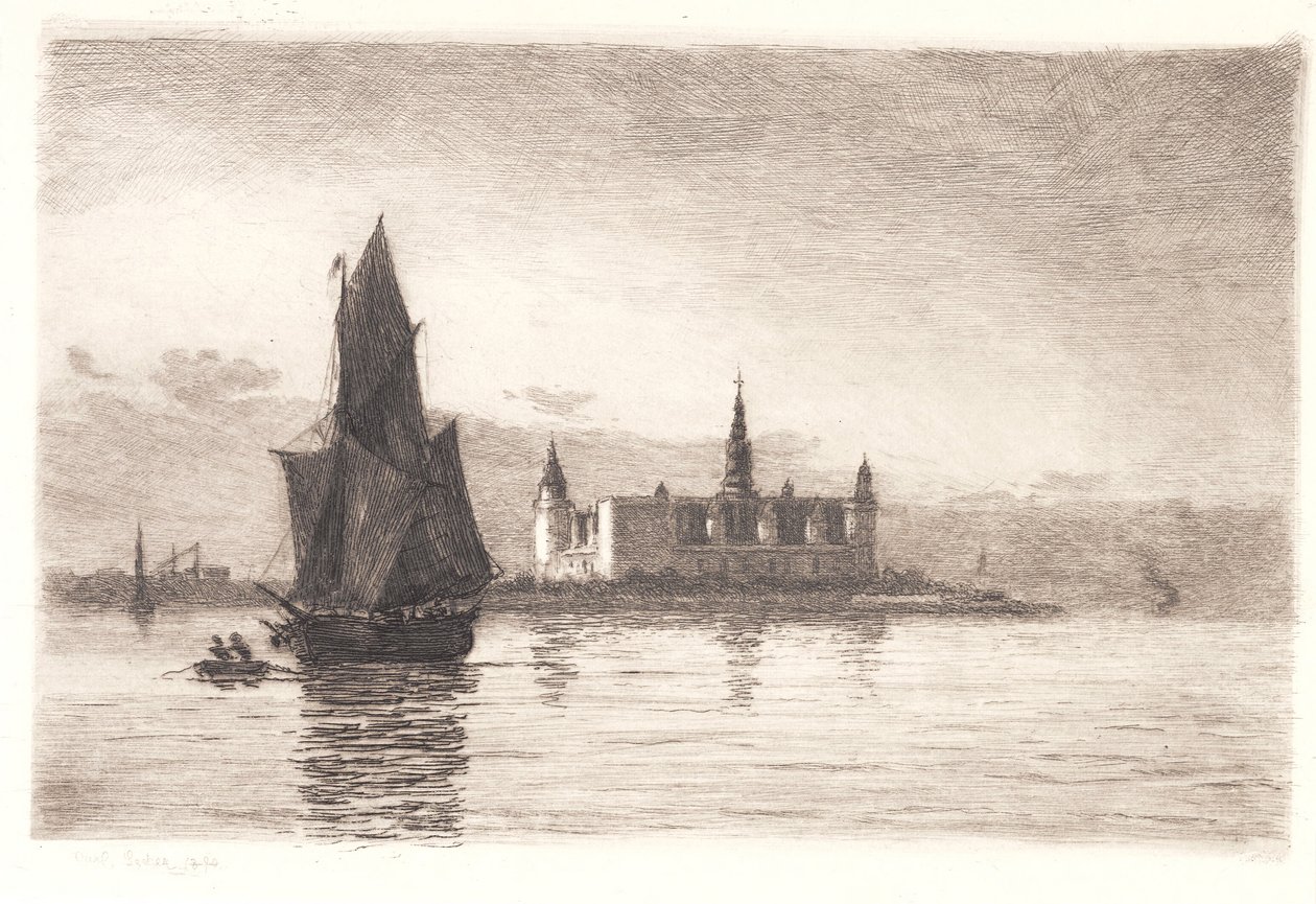 Noite em Kronborg de Carl Locher