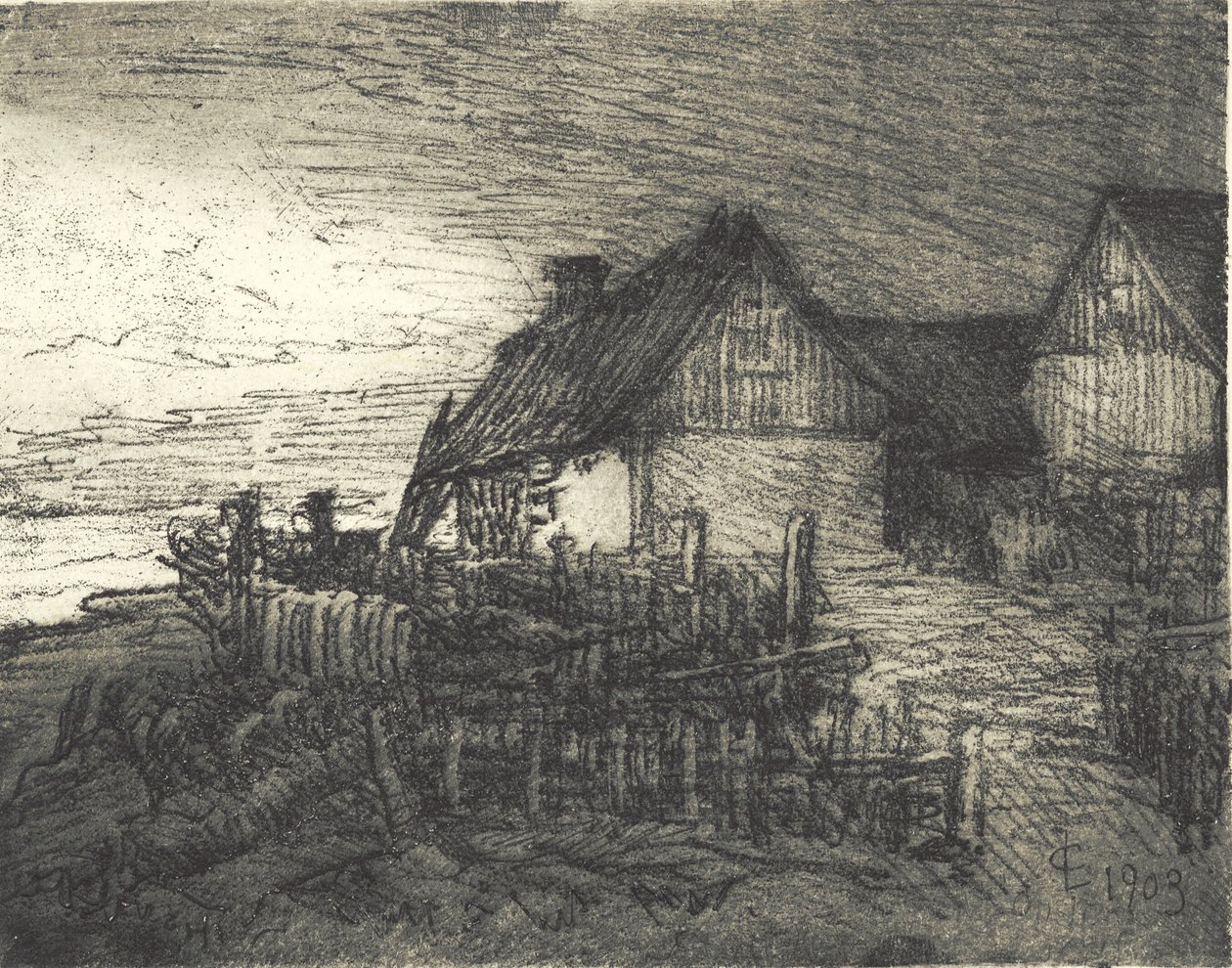Casas em Tisvilde de Carl Locher