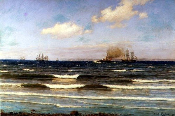 Paisagem Marinha, Skagen de Carl Locher