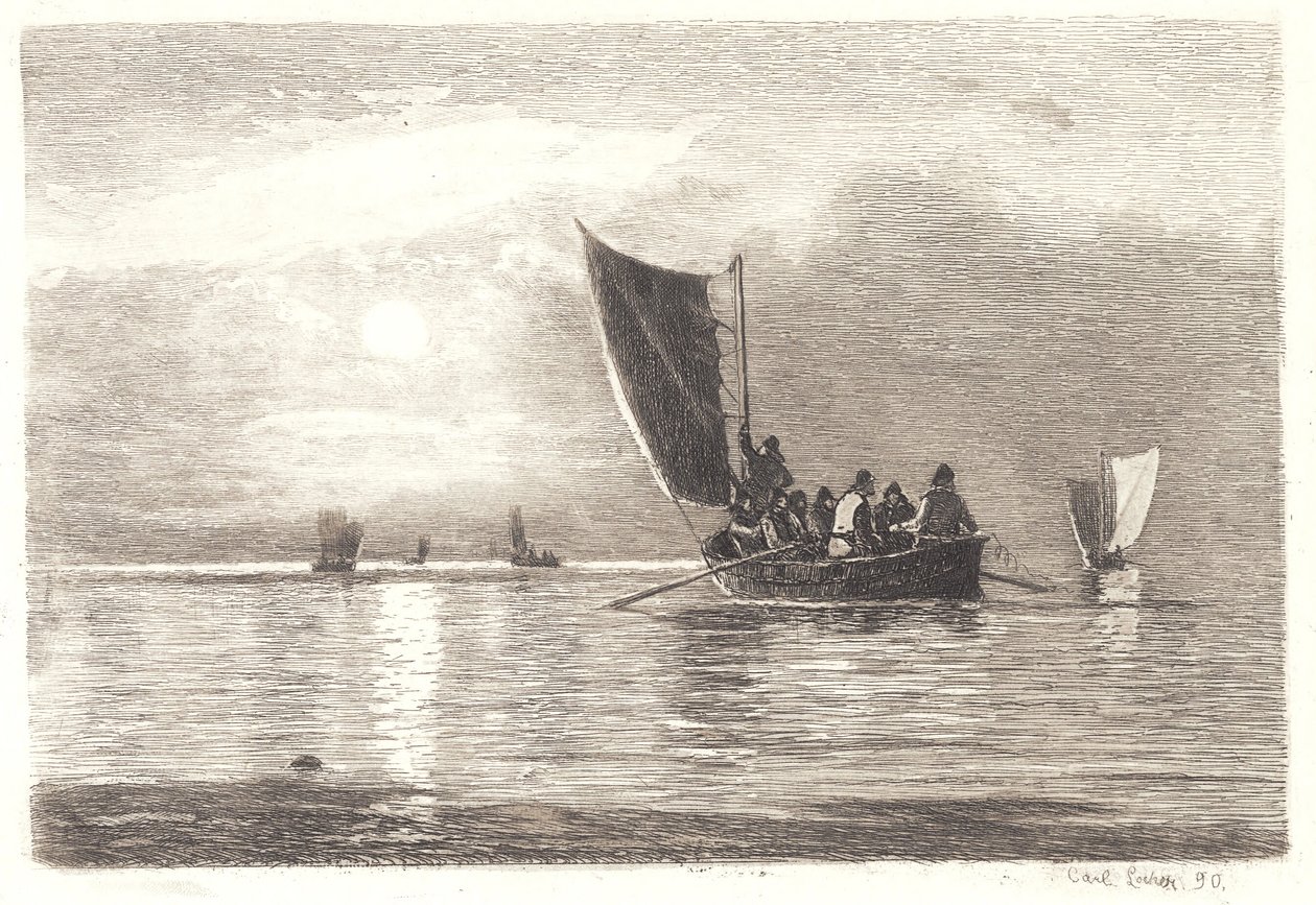 Manhã em Skagen de Carl Locher