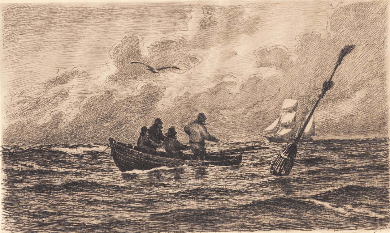 Na costa sudeste de Skagen de Carl Locher