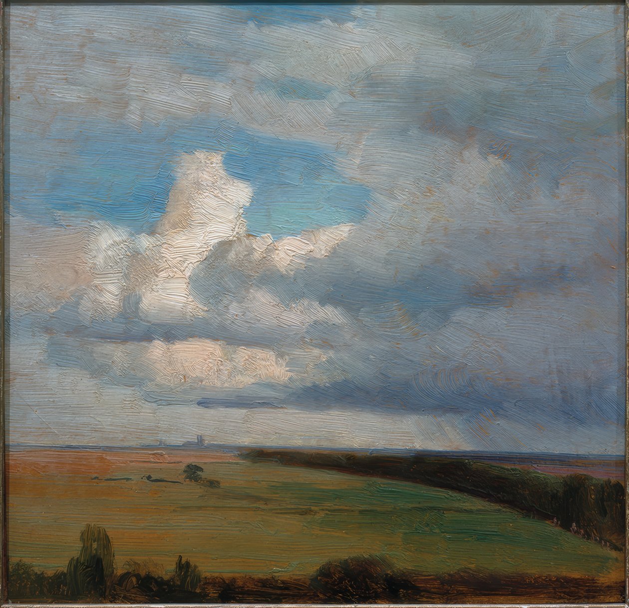 Paisagem perto de Munique de Carl Ludwig Seeger