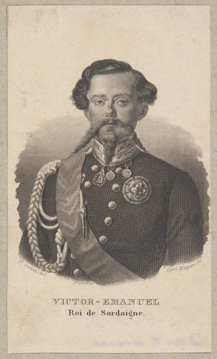 Vítor Emanuel I, rei da Sardenha de Carl Mayer