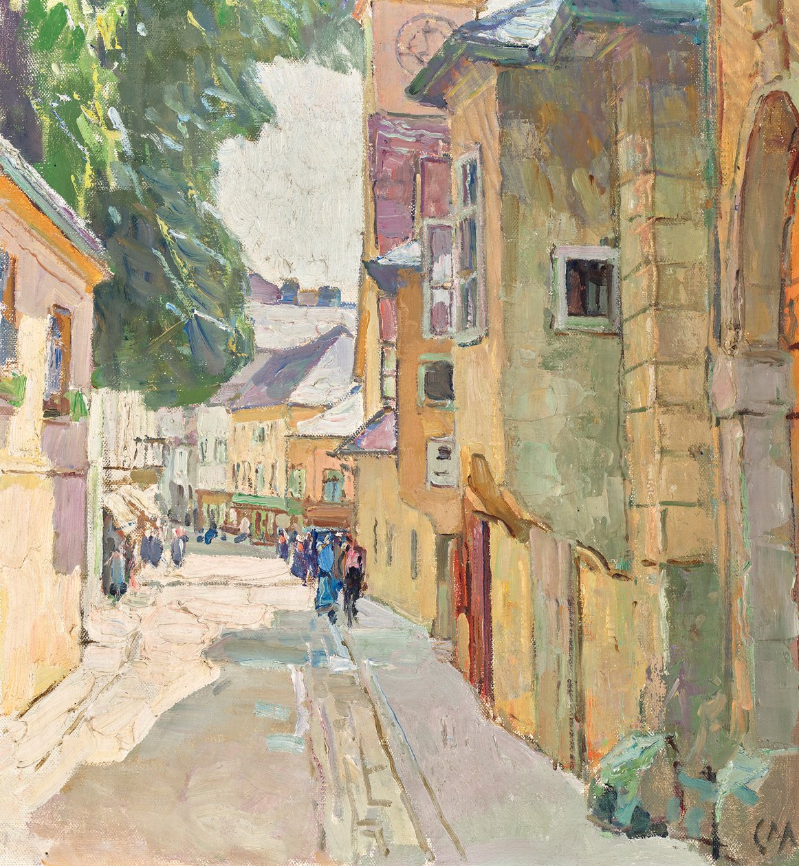 o dr Rua Seipel em Mödling de Carl Moll